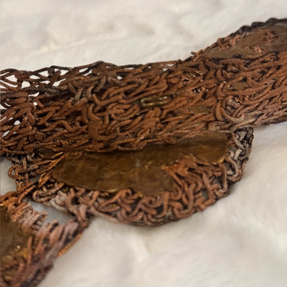 Unique Handmade Woven Bohemian Hippie Festival Belt, 1970s-1980s Era - Picture 14 of 15